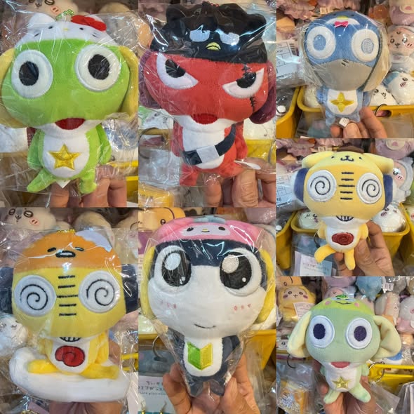 三丽鸥军曹毛绒挂件公仔玩偶发夹