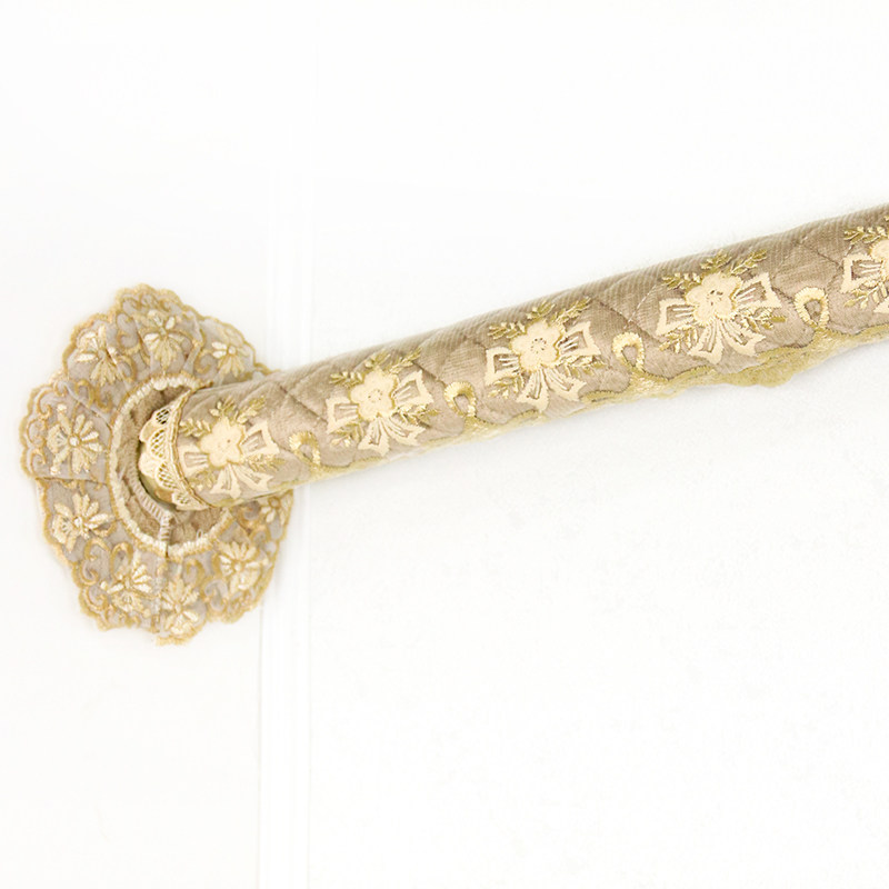 空调管子布艺装饰遮挡管道美化防尘保护套蕾丝暖气管包管护墙洞孔