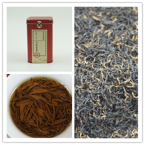 特级宁红金毫 2021年小种红茶 新茶 茶叶 150g铁罐装