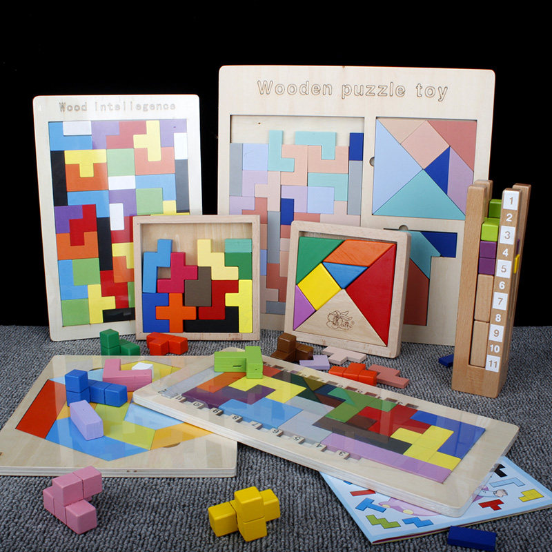 Tetris Building blocks three-dimensional Jigsaw 3 woodiness At the age of 4 to 5 boy children intelligence development 6-10 Years old toysin the Toy/Childs/Puzzle/Building block/Model , Beads/Jigsaw/Pair/Disassembly/Beat Toy , Jigsaw/Puzzle  category - from Buy2taobao.com to provide professional Taobao agent buy service