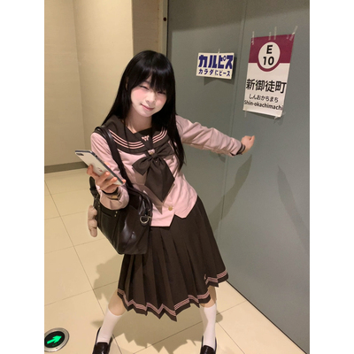 初樱社jk【草莓巧巧】原创正版JK水手服套装秋季长袖甜美可爱风