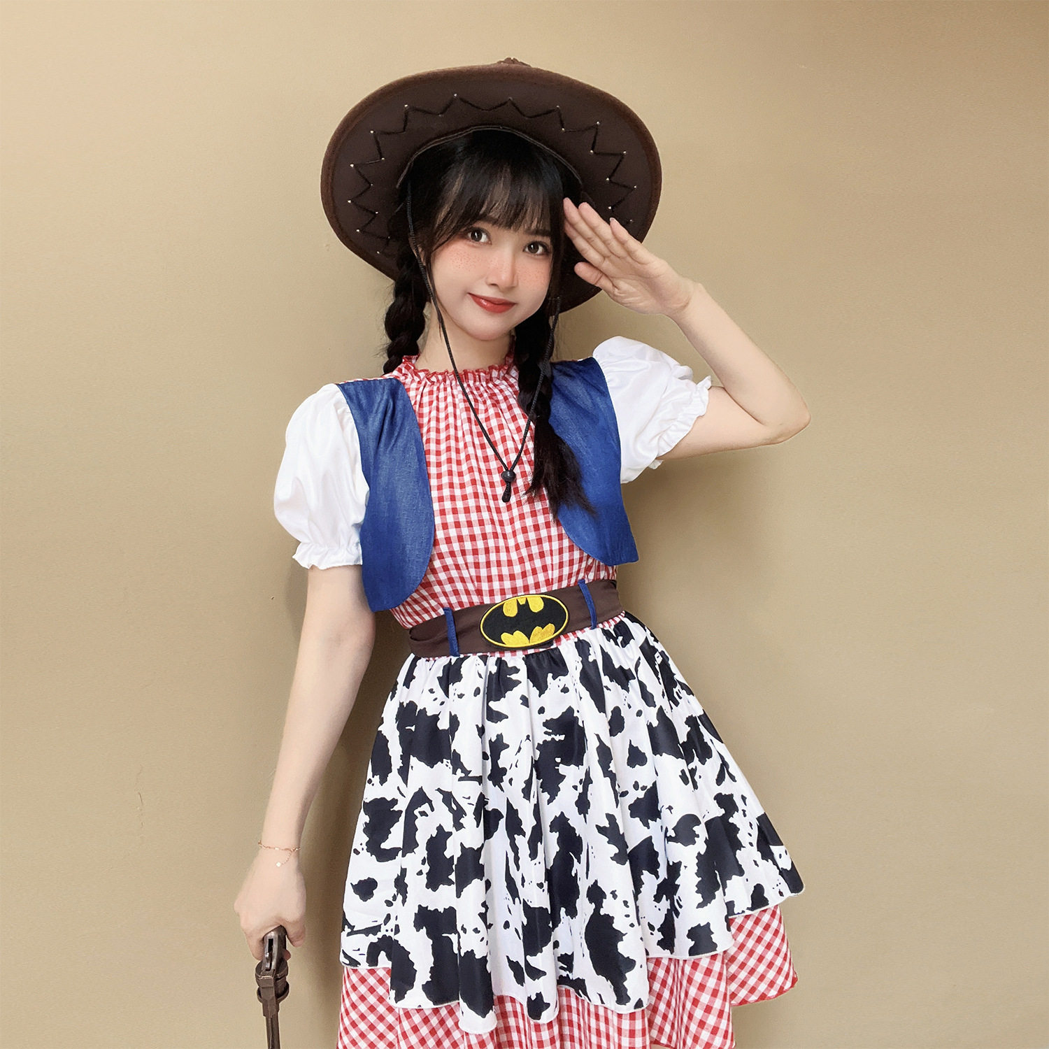 胡迪服装疯狂动物城舞台表演服