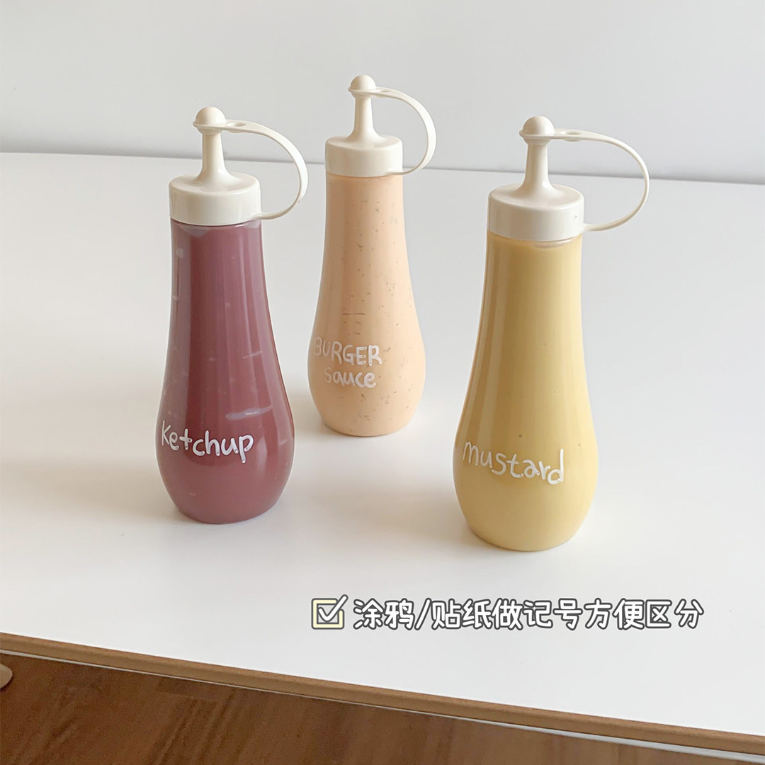 烧烤挤酱瓶厨房塑料日式蜂蜜瓶