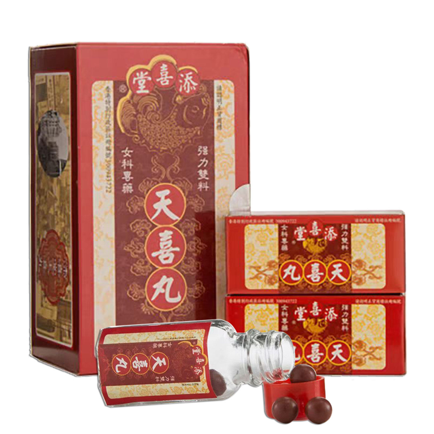 香港老牌添喜堂天喜丸女士专用图片