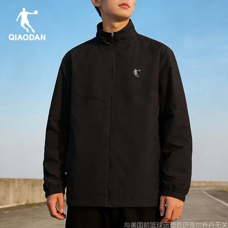 乔丹冲锋衣男士防泼水立领夹克徒步宽松登山服休闲上衣防风衣外套,运动服/休闲服装,运动风衣,淘宝优惠券,粉丝福利购,淘宝优惠卷