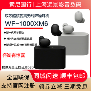 【重磅新品】Sony/索尼WF-1000XM6 双芯超旗舰真无线蓝牙降噪耳机