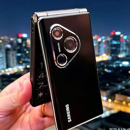 金笑笑P50翻盖接听老年机双卡双待语音王防摔全网通移动广电4G5G
