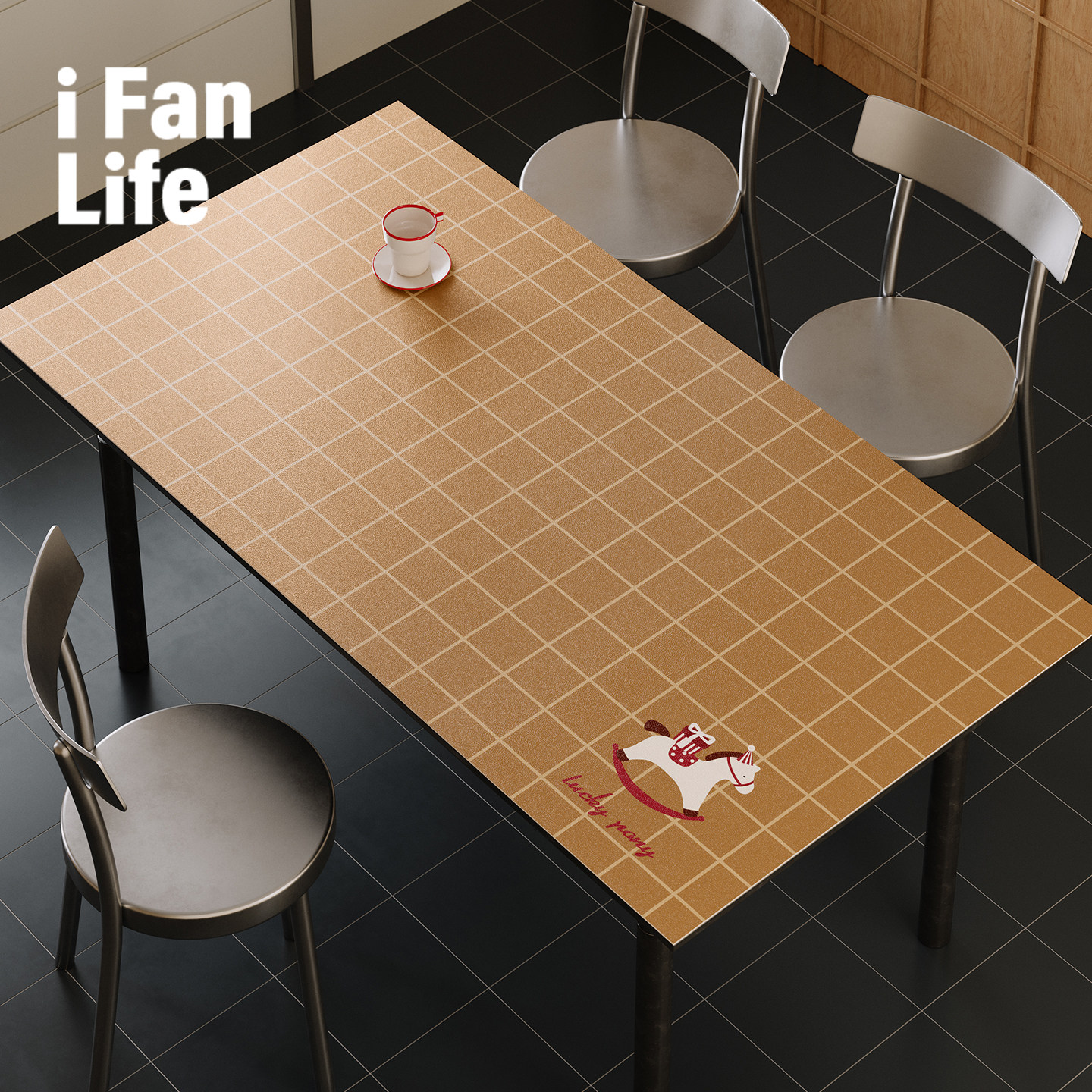 小木驹餐桌桌面保护垫秋冬氛围皮革桌布防水防油茶几桌垫2025新款,居家布艺,桌布,淘宝优惠券,粉丝福利购,淘宝优惠卷