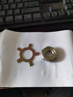 BJ750GS大魔鬼752S小飞垫片螺母小牙盘垫片放松垫片螺母