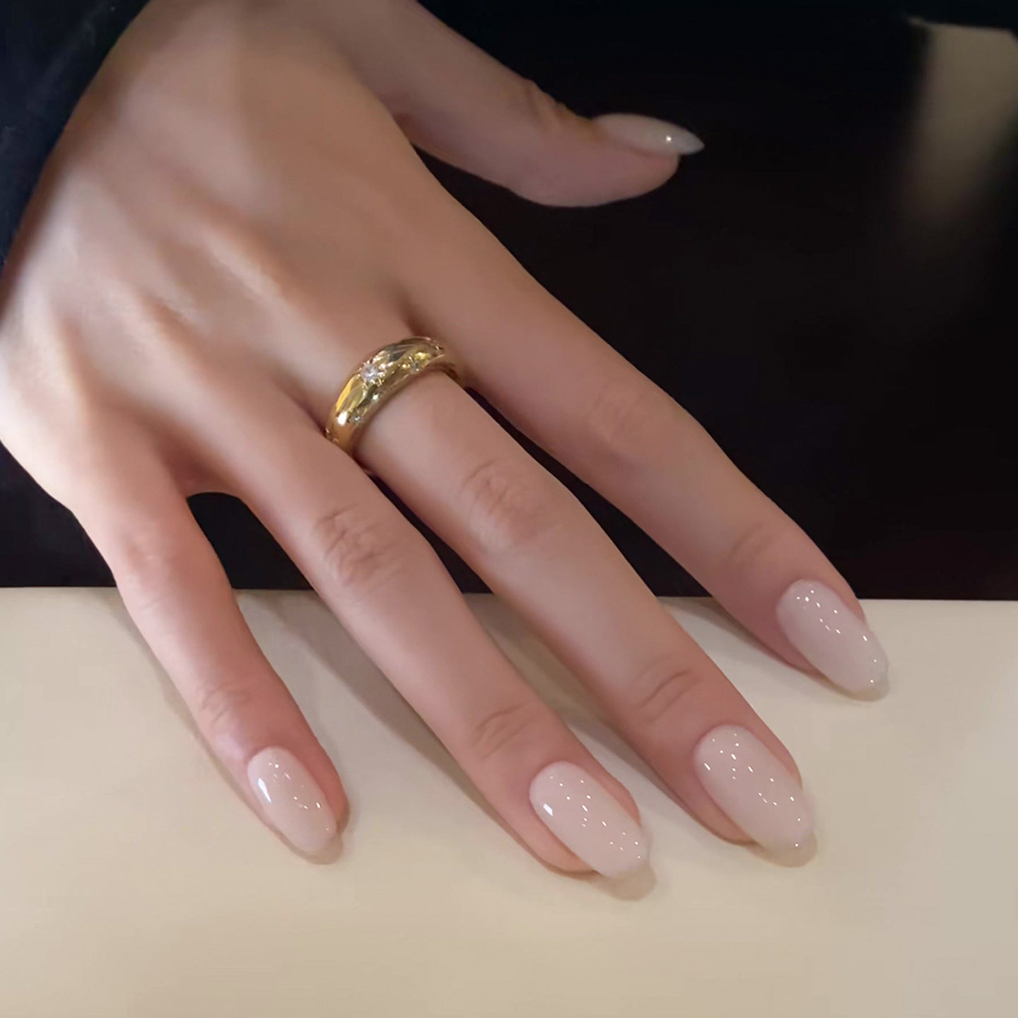 2025年新款纯色暖玉网红显白美甲穿戴甲纯手工高级感短款定制,彩妆/香水/美妆工具,穿戴甲/甲片,淘宝优惠券,粉丝福利购,淘宝优惠卷