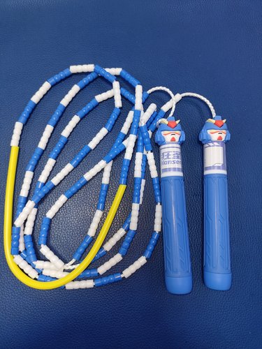 儿童跳绳中小学生专用竹节跳绳一年级幼儿园初学可调节专业绳