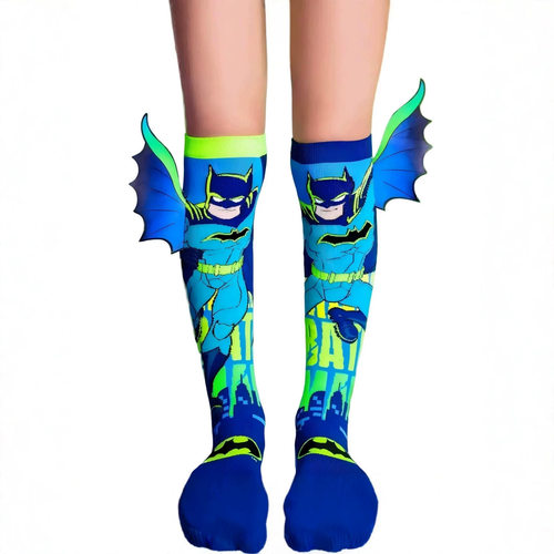 跨境200针Batman卡通小腿袜Free size 3D Cartoon socks kids