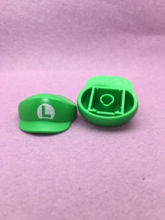 LEGO 乐高 超级马里奥 马力欧71387 路易吉 大冒险 人仔配件 帽子