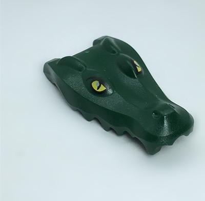 LEGO乐高城市系列60161动物 鳄鱼头 配件 鳄鱼上颚 20132/6102420