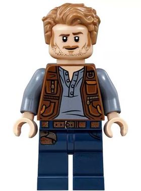 LEGO 乐高  侏罗纪世界人仔  JW023 欧文  10575 75926 75930
