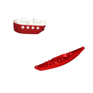 LEGO 乐高 积木玩具 人仔配件 裙子 轮船 游轮 船 皮艇