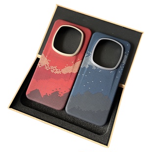 适用荣耀magic8RSR保时捷手机壳原创凯夫拉magic8proAir芳纶碳纤维保护套防摔散热全包硬壳磁吸高档商务后盖