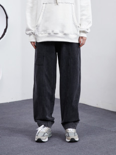 249元 国潮宽松直筒长裤 任选3件 保暖加绒牛仔裤 子男厚 品质冬季