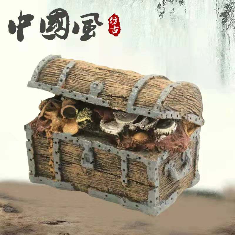 鱼缸造景水族箱躲避屋仿真装饰