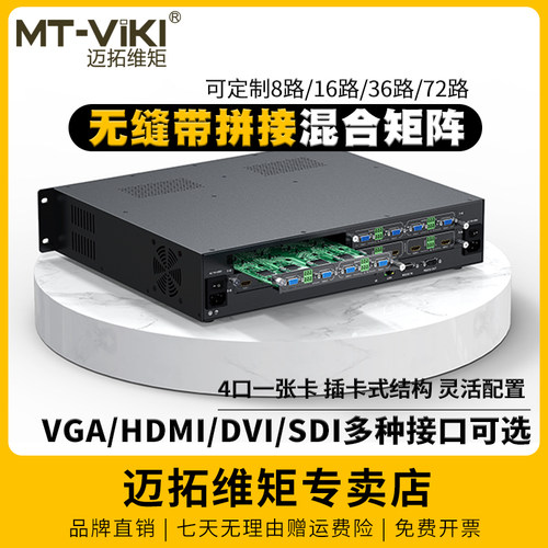 迈拓维矩混合矩阵切换器插卡式
