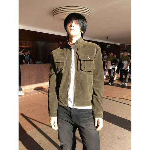 男装东大门夹克外套立领