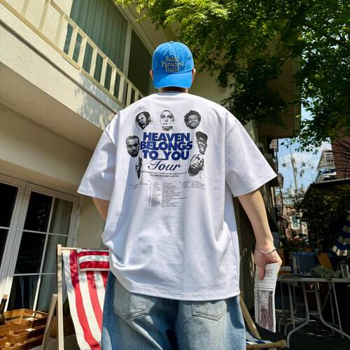 男装东大门短袖T恤摇滚乐