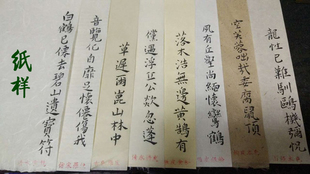 周鸿昌皮纸清水云龙构皮纸楮皮纸山桠皮纸雁皮纸檀皮宣纸纸样专用
