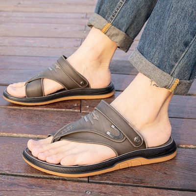 夏季夹趾凉鞋休闲男士凉鞋