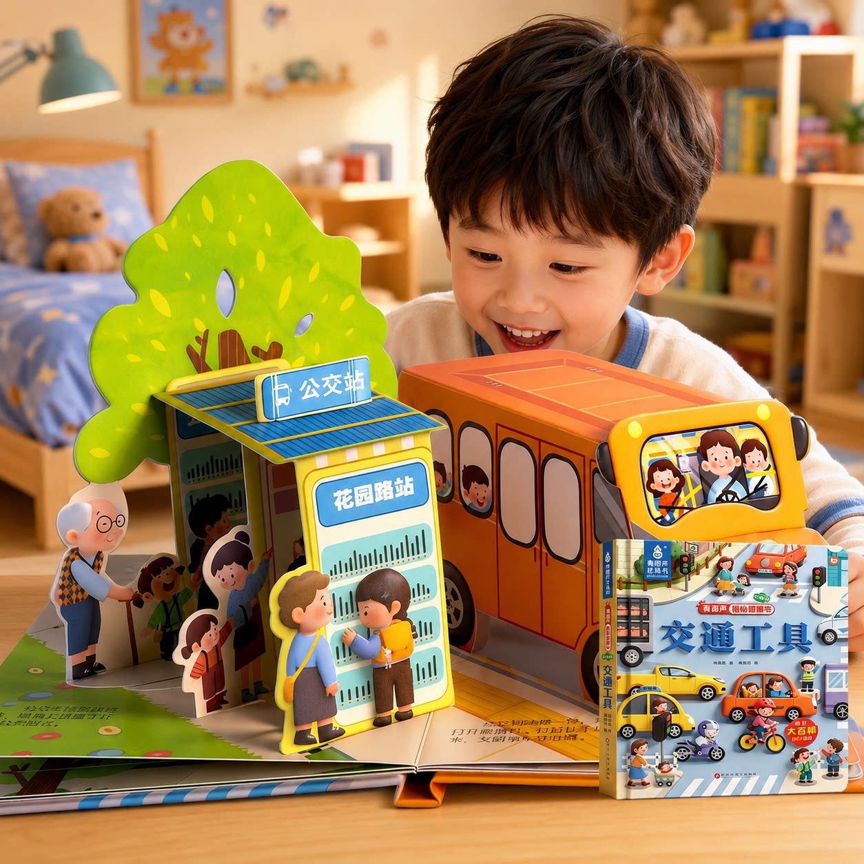 全套10册超大3D立体书+翻翻
