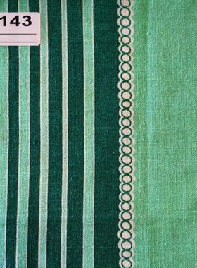 【收藏】1930年美国制造 原版古董布料 绿色系 C143