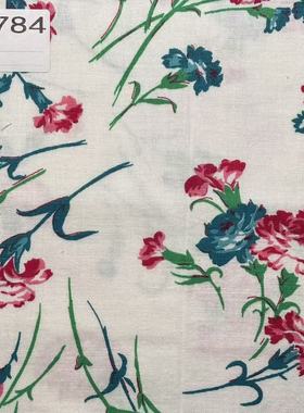 【收藏】1930年代美国制造 原版古董布料 绿色系 A784