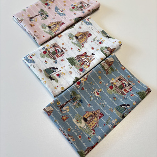日本进口棉布 Little Story Collection 格雷特尔 5色