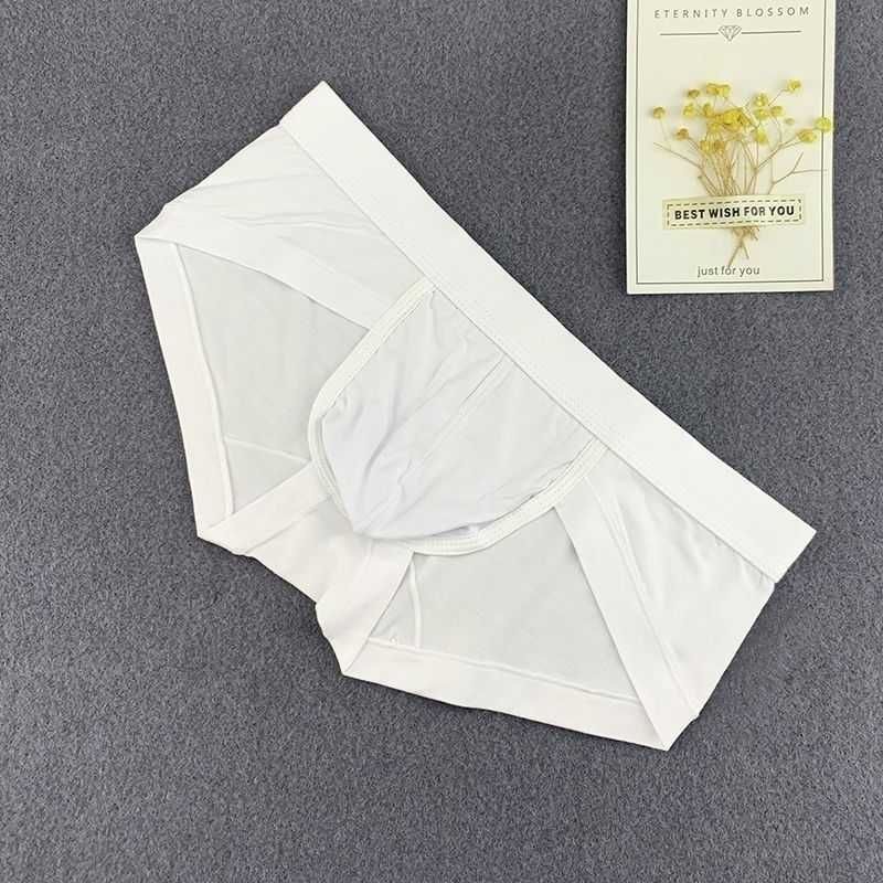 男士U凹凸囊袋三角内裤