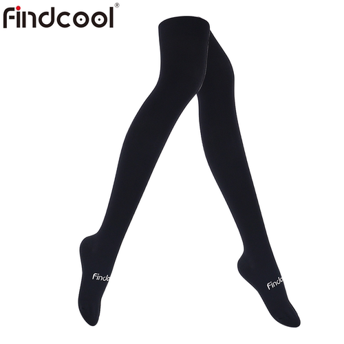 跑步压缩袜Findcool过膝女高筒