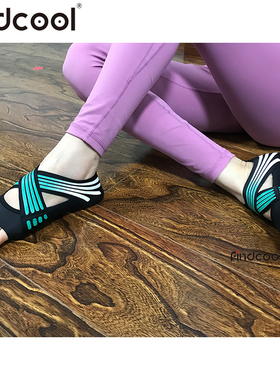 空中瑜伽鞋袜舞蹈鞋女软底防滑普拉提鞋五指鞋室内训练专业瑜珈袜