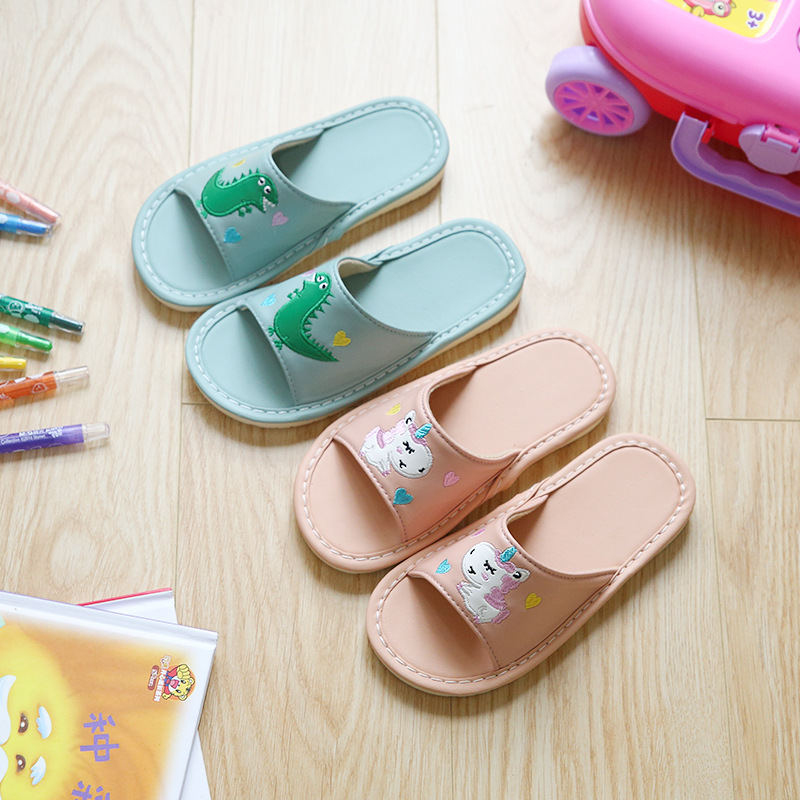 儿童凉拖鞋夏季卡通小女孩室内家