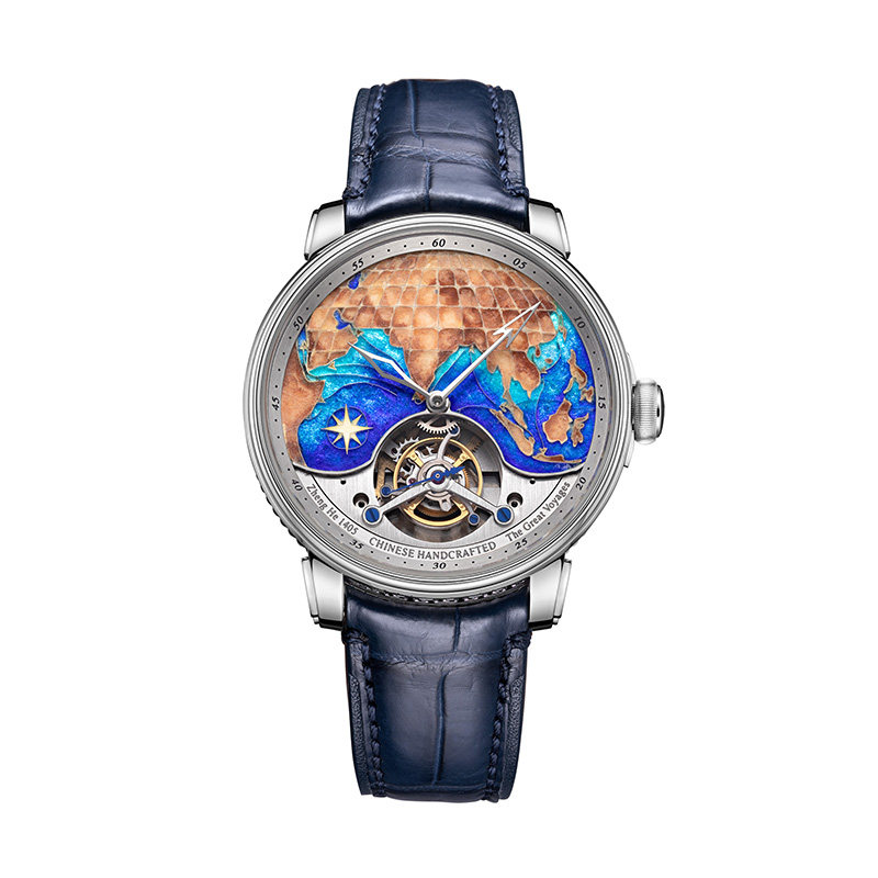 鼎唐-领航系列威望-银色 11.73.60.0 陀飞轮手动机械表男士手表|msdalam kategori jam tangan, Watch - dari Buy2taobao.com untuk memberikan perkhidmatan ejen Taobao profesional membeli