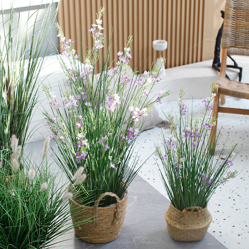 服装店盆栽造景仿真绿植西西里