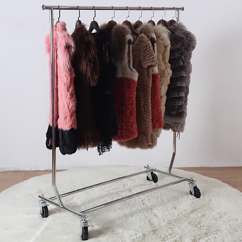 服装展示架衣架不锈钢移动架展销