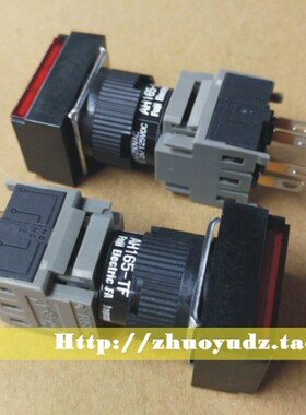 《原装正品》富士 防水/防油/不带灯按钮 AH165-TFY11 黄色