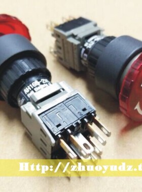 《假一罚十》 富士  防水防油急停按钮开关 AH165-2VR11