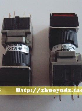 《全新原装》富士 方型不带灯按钮 AH164-SFR11 红色