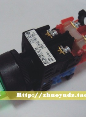 《原装正品》富士 二档/带灯选择开关 AR22PL-211E4G绿色