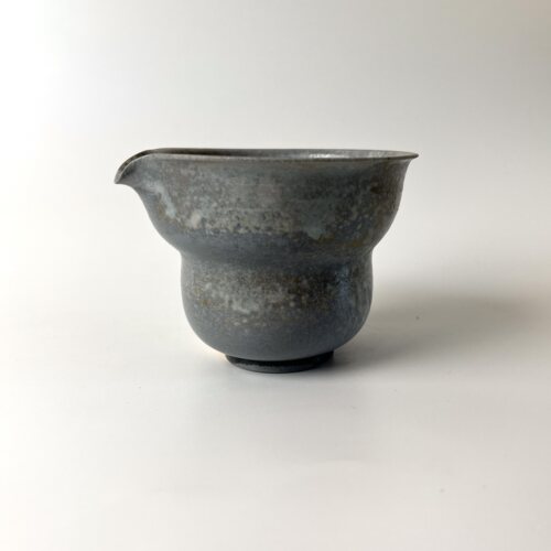 160ml中白泥柴烧公道杯1172手工飘花分茶器裸烧自然落灰茶海茶具