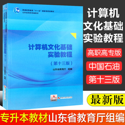 正版计算机文化基础实验教程