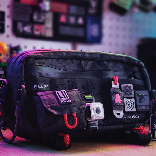 【敦刻尔克】胸包二代配件户外通勤收纳包轻量化大力马耳机包