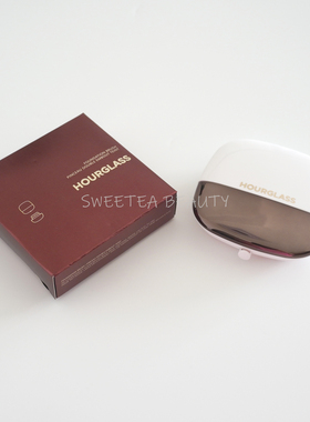 Hourglass随身化妆镜便携多功能补妆工具带美妆粉扑一字粉底刷