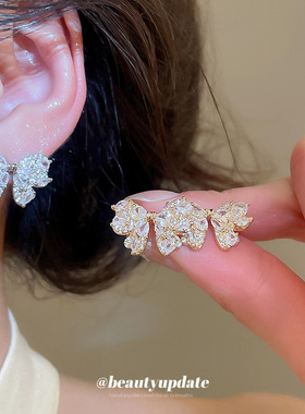 夜色正浓江疏影女神蒙上眼唐盈盈辛芷蕾玫瑰丛生瑜蒋欣同款耳环饰