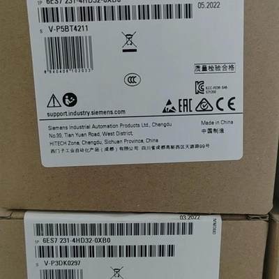 原装S7-1200 PLC SM1231 6ES7231 6ES7 231-4HD32-0XB0