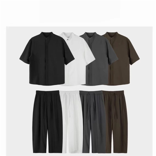 【百象服饰】港风痞帅立领